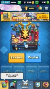 CoC CV 10 com Royale 4600 troféus, desafiante 3 - Clash of Clans
