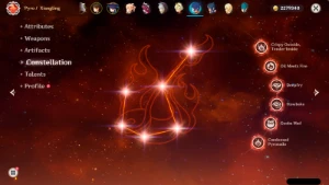 AR 52 Itto, Zhongli, Childe, Wanderer, Xiangling C6 e mais - Genshin Impact