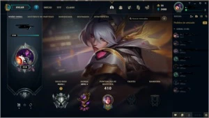 Conta de League of legends( lol ) lv 318 e 156 skins