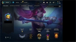 Conta league of legends com 215 skins LOL