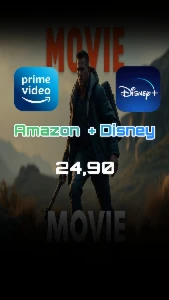 Conta Amazon+Disney (Original) - Premium
