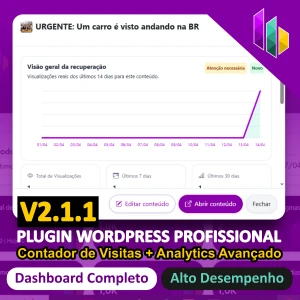 Plugin WordPress de Visualizações e Analytics JStudio Views - Redes Sociais