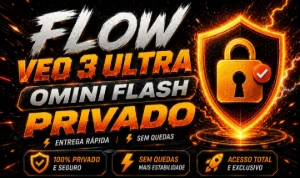 (Sem Quedas) Veo 3 Ultra -Google Ultra - Flow Ultra - Inteligência Artificial