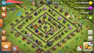 COC- CV9 BARATA. QUASE FUUL - Clash of Clans