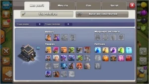 COC- CV9 BARATA. QUASE FUUL - Clash of Clans