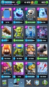 Clash of Clans com mais de 10.000 gemas
