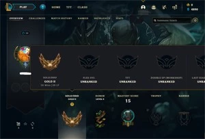[NA] Smurf Gold 2 - League of Legends LOL