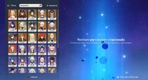 Conta AR 58* 23 T5⭐ + xiao bis + conta bem forte - Genshin Impact