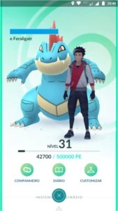 Conta Pokémon Go Lv 31 Sem Time - Premium #05
