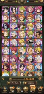 VENDA: CONTA THE SEVEN DEADLY SINS GRAND CROSS GLOBAL SDSGC - Outros