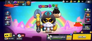 Conta Brawl Stars quase Full lvl 206