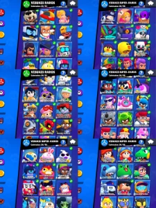 Conta Brawl Stars quase Full lvl 206