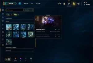 Conta ouro 3 com 20 champs e 9 fragmentos de skins - League of Legends LOL