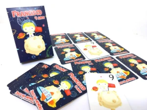 Jogo da Memória Astronauta 9 Pares com Caixa - Artesanato e Personalizados