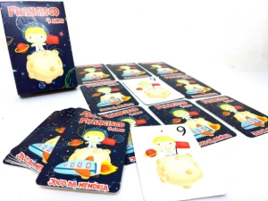 Jogo da Memória Astronauta 9 Pares com Caixa - Artesanato e Personalizados