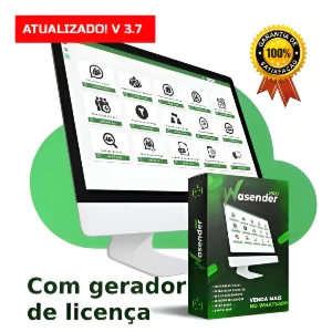Wasender Pro 3.7 + Gerador De Licenças - Outros