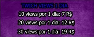 VIEWS BOT POR 1 DIA PARA TWICH +50 FOLLOWS GRATIS ! - Redes Sociais