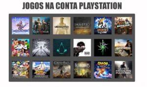 Conta Playstation com 20 Jogos + Plus até final de agosto