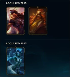 Conta com Kayle juiza, Icone do BETA e 5 skin vitoriosas. - League of Legends LOL