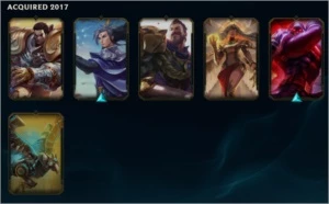Conta com Kayle juiza, Icone do BETA e 5 skin vitoriosas. - League of Legends LOL