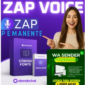 Wa Sender+Atendechat+Zapvoice+Aulas De Como Usar/2025 - Outros