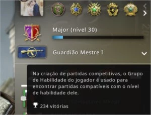 Conta CS:GO 6 medalhas 3k horas CS - Counter Strike