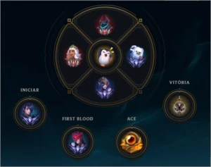 CONTA D3 1PDL 148 CHAMPIONS / 253 SKINS LVL 476 / GM S9 - League of Legends LOL