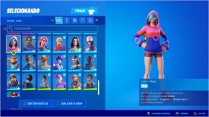 Conta fortnite passes desde a season 5, salve o mundo,e glow