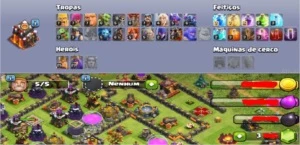Vila Crash of Clans - Colecionadores - Clash of Clans
