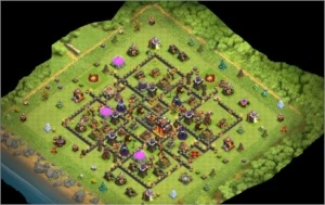 Vila Crash of Clans - Colecionadores - Clash of Clans
