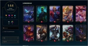 CONTA LEAGUE OF LEGENDS LOL