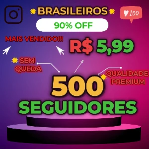 [Promoção] 250 Seguidores Instagram por apenas R$3,99 - Redes Sociais