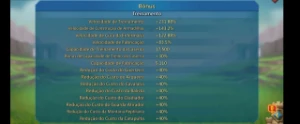 Conta 500M, +600k de gemas, T4 full, bônus - Lords Mobile