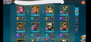 Conta 500M, +600k de gemas, T4 full, bônus - Lords Mobile