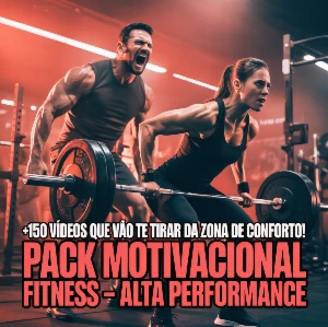 Pack vídeos motivacional Academia