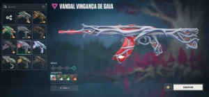 conta VALORANT ex ouro 2 com skin -  R$1000 GASTO - KURONAMI