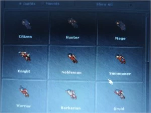 EK 678 SWORD 111 SERVER BELOBRA TEM 5 RUNAS + 250 TC - Tibia