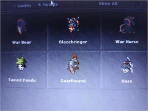 EK 678 SWORD 111 SERVER BELOBRA TEM 5 RUNAS + 250 TC - Tibia