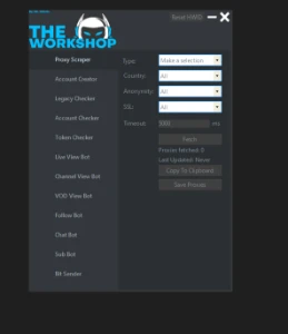 Chat/View Bot Para Twitch Workshop - Outros
