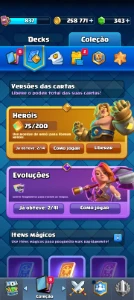 Conta Clash Royale: 250K Ouro + 4756 Troféus!