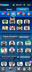 Conta Clash Royale: 250K Ouro + 4756 Troféus!