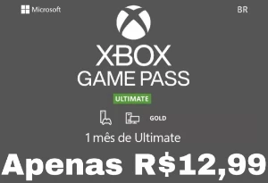 Xbox Game Pass Ultimate 30 dias (código 25 digitos) - Assinaturas e Premium