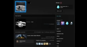 Conta Steam Csgo Main 3Mil Horas (Plus Farlight) - Counter Strike
