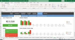 Planilhas de Controle Financeiro Pessoal e Empresarial - Others