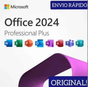 Office 2024 Professional Plus Vitalício - C/ Nota Fiscal - Softwares e Licenças