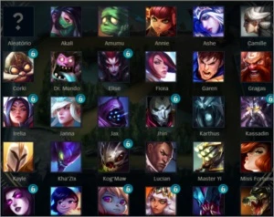 CONTA PLATINA 1 S2020 MESTRE - League of Legends LOL