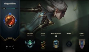 CONTA PLATINA 1 S2020 MESTRE - League of Legends LOL
