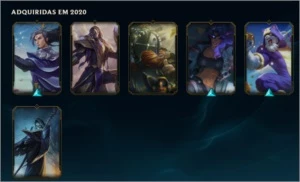 CONTA PLATINA 1 S2020 MESTRE - League of Legends LOL