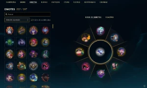 Conto do league of legends, Valorant e Mobile LOL