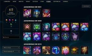 conta plat 1. conta existente há 3 anos. dono único. - League of Legends: Wild Rift LOL WR